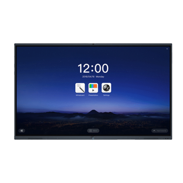 Clinux Digital 86-Inch Interactive Flat Panel, 8GB Memory + 128GB Storage With 4k camera (48 Mega pixel)