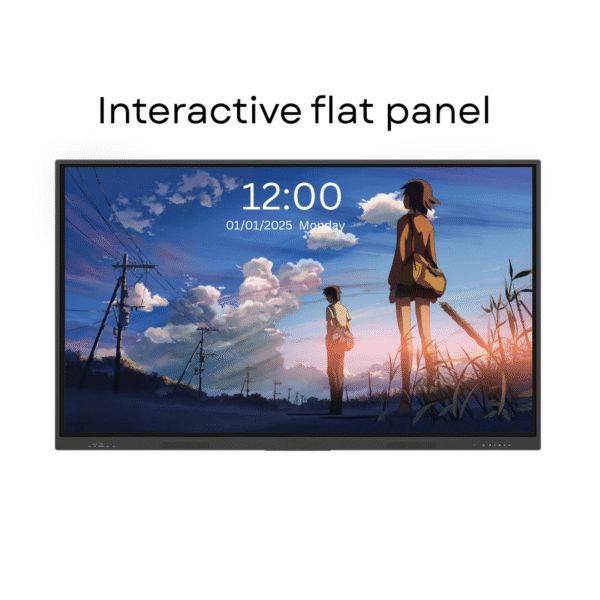 Clinux Digital 86-Inch Interactive Flat Panel, 8GB Memory + 128GB Storage