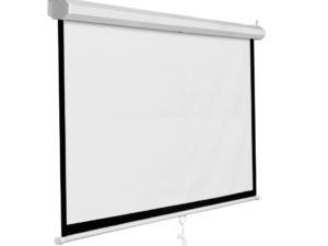 ELCOR Manual Auto Lock screens 110 Inch diagonal In 16:09 format, UltraHD/4k